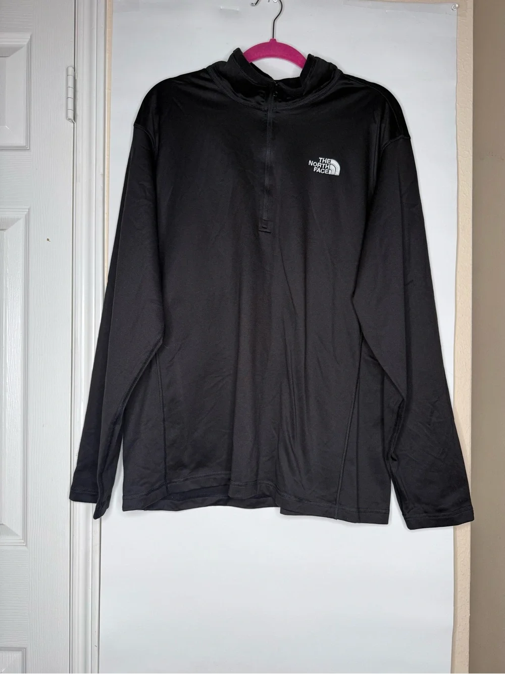 The North Face Men's Black Quarter-Zip Performance Top
